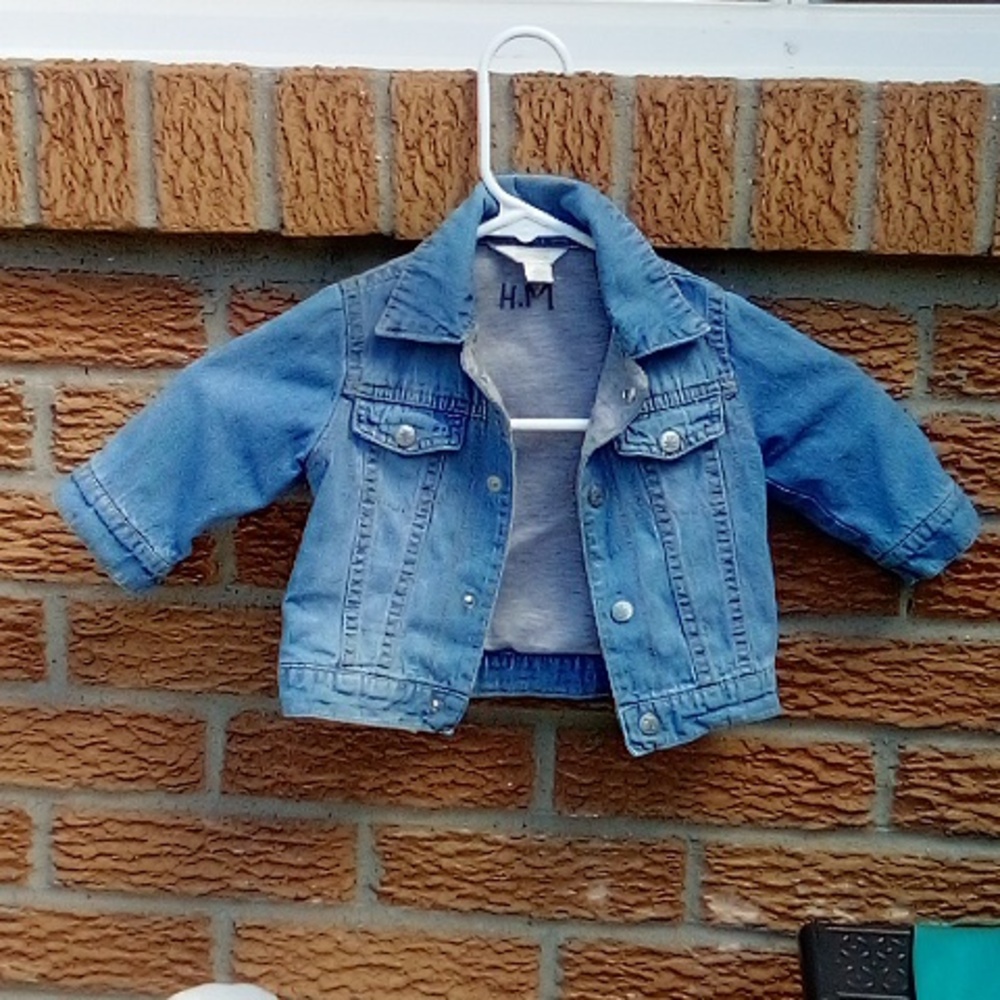 Kids button up Jean jacket by cotton on with linning